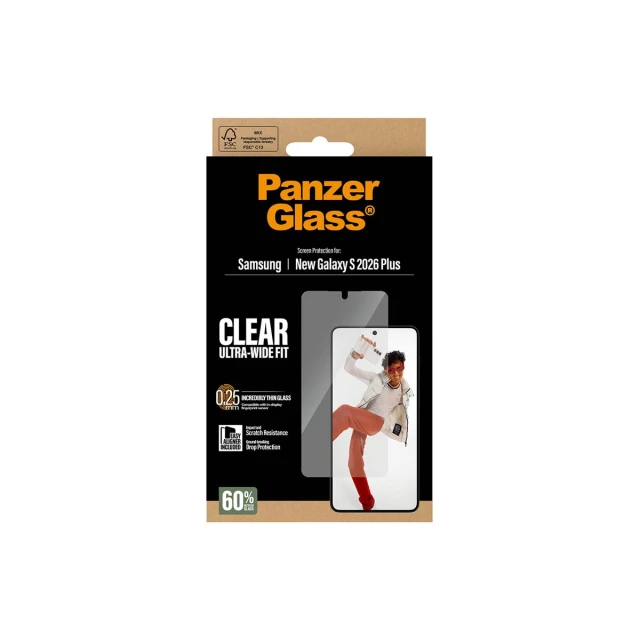 Захисне скло PanzerGlass з EasyAligner для Samsung Galaxy S26 Plus (5715685033834)