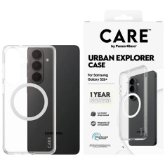 Чохол PanzerGlass Urban Explorer для Samsung Galaxy S26 Plus Transparent with White Qi (5715685034121)