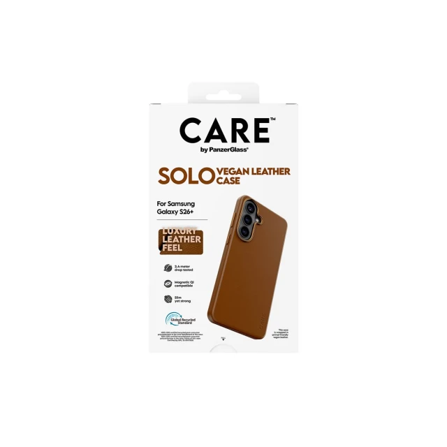 Чохол PanzerGlass CARE Solo для Samsung Galaxy S26 Plus Brown (5715685037931)