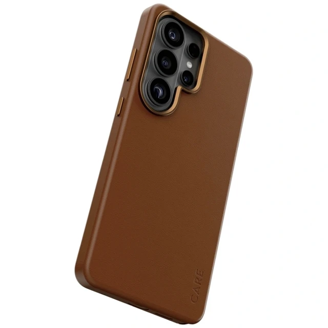 Чохол PanzerGlass Solo Qi для Samsung Galaxy S26 Ultra Brown (5715685037955)