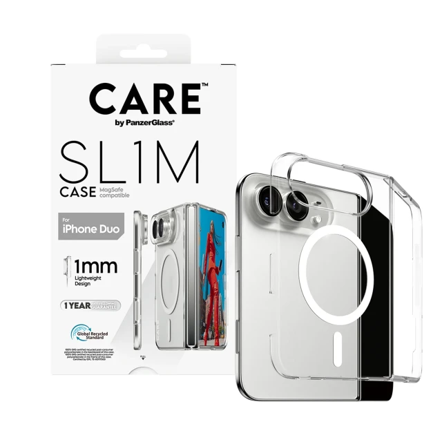 Чохол PanzerGlass Care для Apple iPhone Duo Clear (5715685044908)