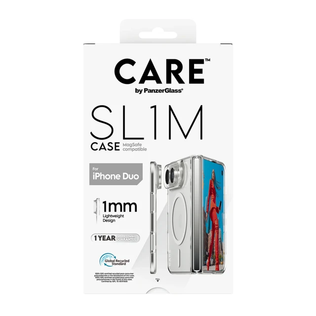 Чохол PanzerGlass Care для Apple iPhone Duo Clear (5715685044908)