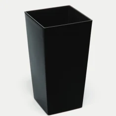 Вазон LAMELA FINEZJA 250x250 Black (5900119045334)