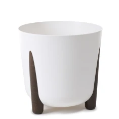 Вазон круглий LAMELA FRIDA 210 White (5900119052097)