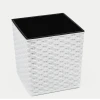 Вазон LAMELA JUKA 250x250 rattan White (5900119055951)