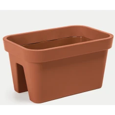 Вазон балконний LAMELA LOBELIA 450x290 Red (5900119316434)