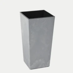 Вазон LAMELA FINEZJA 250x250 Grey (5900119705337)