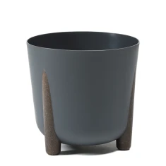 Кашпо Lamela Frida круглий Ø 21 см 5,1 л Anthracite (5900119822119)
