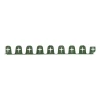 Бордюр садовий еластичний LAMELA 800x80x45 Green (5900119910083)
