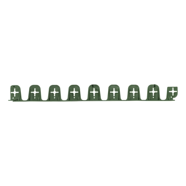 Бордюр садовий еластичний LAMELA 800x80x45 Green (5900119910083)