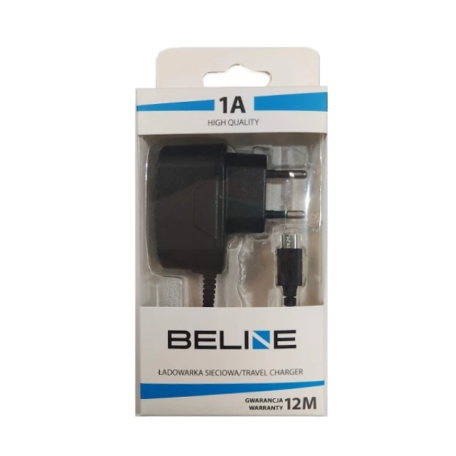 Сетевое зарядное устройство Beline C06 5W micro USB Black (C06 microUSB)