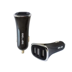 Автомобільний зарядний пристрій Beline CC20 3xUSB 4A Black (5900168334519)