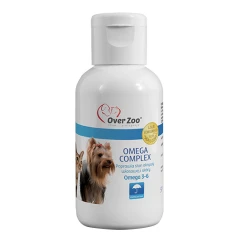 Кормова добавка для собак Over-Zoo Omega Complex для шкіри та шерсті 50 мл (5900232785193)