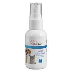 Спрей для собак Over-Zoo Silver Derma Spray для відновлення шкіри 50 мл (5900232788897)