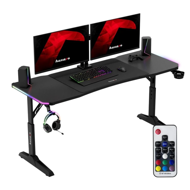 Игровой стол Huzaro Hero 4.6 RGB Black (5900415030270)