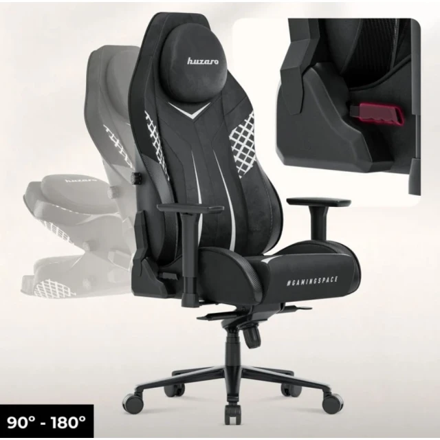 Ігрове крісло Huzaro Force 8.3 Carbon Black (5900415031604)