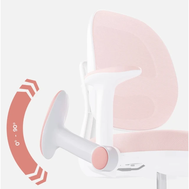 Дитяче офісне крісло MARK ADLER Junior 3.6 Pink (5900415031680)