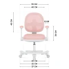 Дитяче офісне крісло MARK ADLER Junior 3.6 Pink (5900415031680)