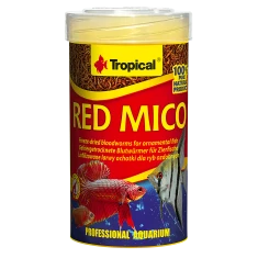 Корм для рыб Tropical Red Mico с личинками комара 100 мл / 8 г (5900469011430)
