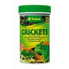 Корм для рептилій і риб Tropical Crickets сушені цвіркуни 100 мл (5900469111932)