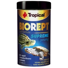 Корм для рептилій Tropical Biorept Supreme Young для молодих водно-сухопутних 250 мл 90 г (5900469114643)
