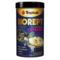 Корм для дорослих водяних черепах Tropical Biorept Supreme Adult 250 мл (5900469114742)