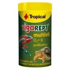 Кормова добавка для рептилій Tropical Vigorept Multivit з вітаміном D3 100 мл 70 г (5900469114933)