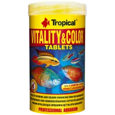 Корм для риб Tropical Vitality Color таблетки 250 мл | 150 г 340 шт (5900469207246)