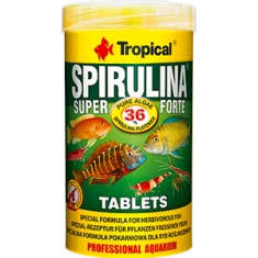 Корм для риб Tropical Super Spirulina Forte таблетки 80 шт 50 мл (5900469207529)