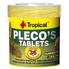 Корм для риб Tropical Plecos Tablets для сомів 50 мл 11 шт (5900469207727)