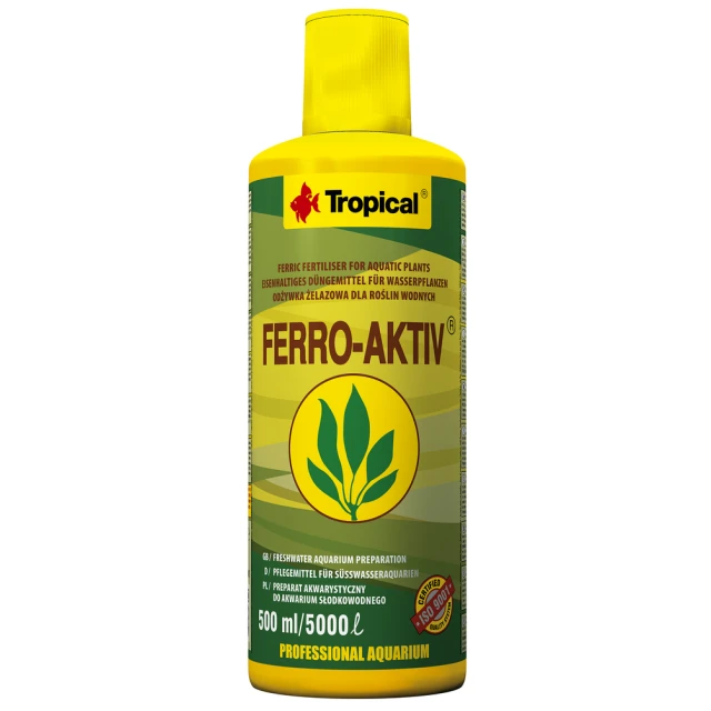 Кормова добавка для акваріумних рослин Tropical Ferro-Aktiv 500 мл (5900469330265)