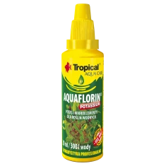 Добриво для акваріумних рослин Tropical Aquaflorin Potassium 30 мл (5900469330418)