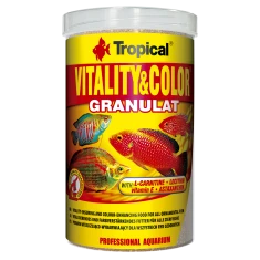 Корм для риб Tropical Vitality Color гранули 1000 мл | 550 г (5900469602461)