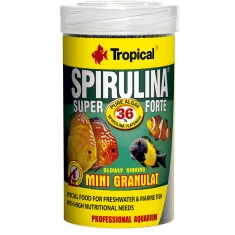 Корм для риб Tropical Super Spirulina Forte Mini гранули 100 мл (5900469605431)