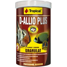 Корм для риб Tropical D-Allio Plus гранули 1000 мл | 600 г (5900469606261)