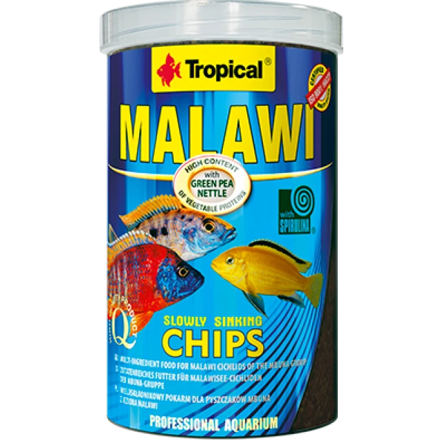 Корм для риб Tropical Malawi Chips чіпси 1000 мл (5900469607268)