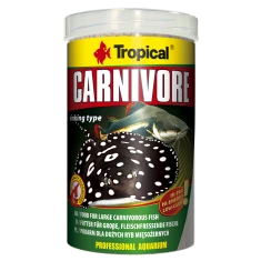 Корм для риб Tropical Carnivore 1000 мл | 600 г (5900469607367)