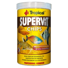 Корм для риб Tropical Supervit Chips 1000 мл | 520 г (5900469608166)