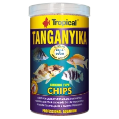 Корм для риб Tropical Tanganika Chips 1000 мл | 520 г (5900469608364)
