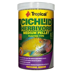 Корм для риб Tropical Cichlid Herbivore Medium Pellet 1000 мл (5900469608661)
