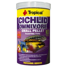 Корм для риб Tropical Cichlid Omnivore Small Pellet 1000 мл (5900469609569)