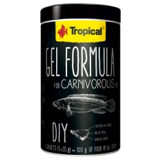 Корм для рыб Tropical Gel Formula Carnivore для плотоядных 105 г | 1000 мл (5900469617168)