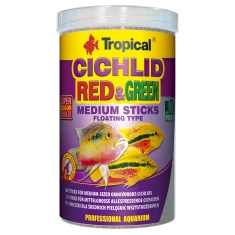 Сухий корм для риб Tropical Cichlid Red&Green Medium Sticks 1000 мл (5900469637265)