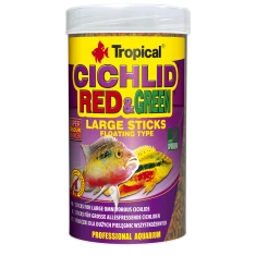 Сухий корм для риб Tropical Cichlid Red&Green Large Sticks 250 мл (5900469637340)