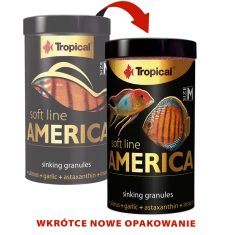 Корм для риб Tropical SoftLine AMERICA M 100 мл 60 г паличками (5900469674239)