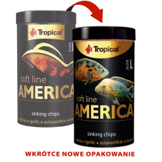 Корм для риб Tropical SoftLine AMERICA L 100 мл 52 г (5900469674338)