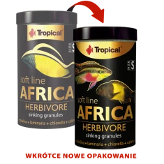 Корм для риб Tropical SoftLine AFRICA Herbivore S 100 мл 60 г (5900469675632)