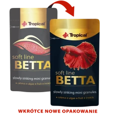 Корм для риб Tropical Betta SoftLine пауч 5 г 20 шт (5900469677612)