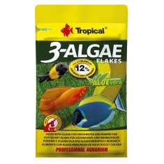 Корм для риб Tropical 3-Algae Flakes 12 г саше (5900469771617)