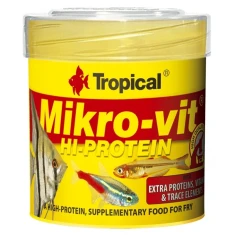 Корм для мальків Tropical Mikro-Vit Hi Protein високобілковий 50 мл (5900469776223)